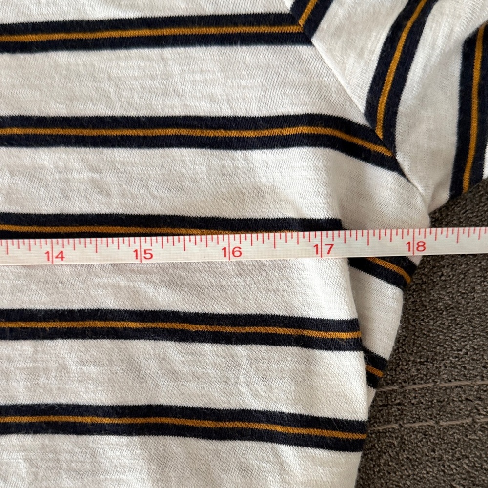 Veronica Beard Waldorf Striped Long Sleeve Top Size M - Picture 10 of 12